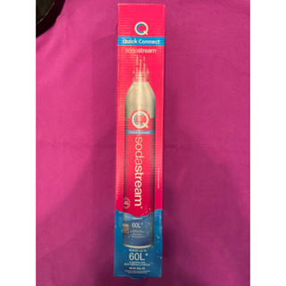 sodastream 快扣全新鋼瓶 粉紅色 (氣泡水機專用) 恆隆行公司貨 425g 二氧化碳盒裝 co2 ..60L