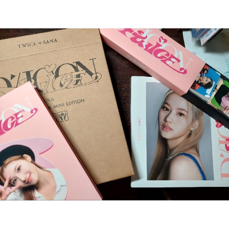 【現貨含特典】Twice dicon 雜誌 卡冊 100卡 sana 湊崎紗夏 PB 小卡 d社