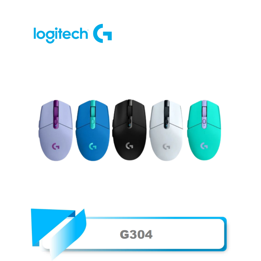 【TN STAR】Logitech 羅技 G304 LIGHTSPEED 無線遊戲滑鼠 黑白藍紫/ HERO 感應器