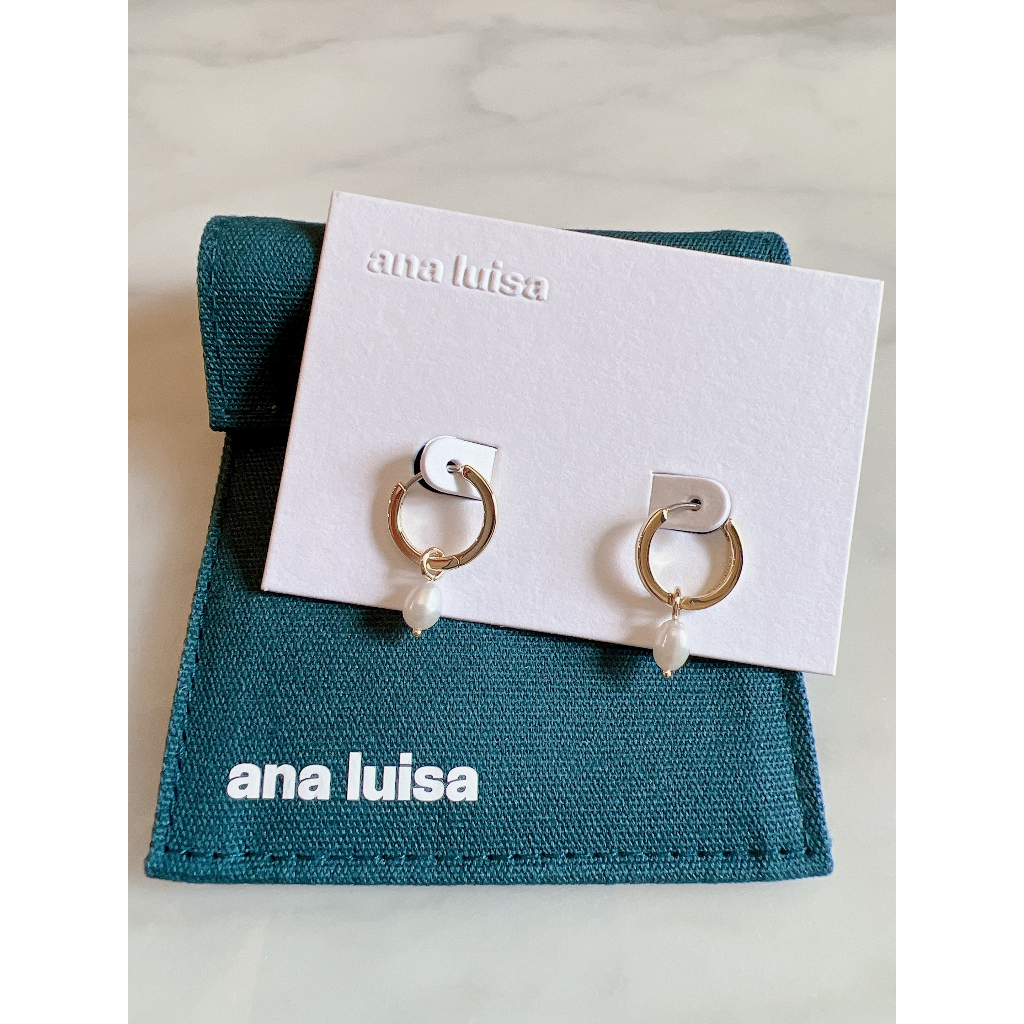 預購 不褪色耳環 🇺🇸 Ana Luisa 珍珠耳環