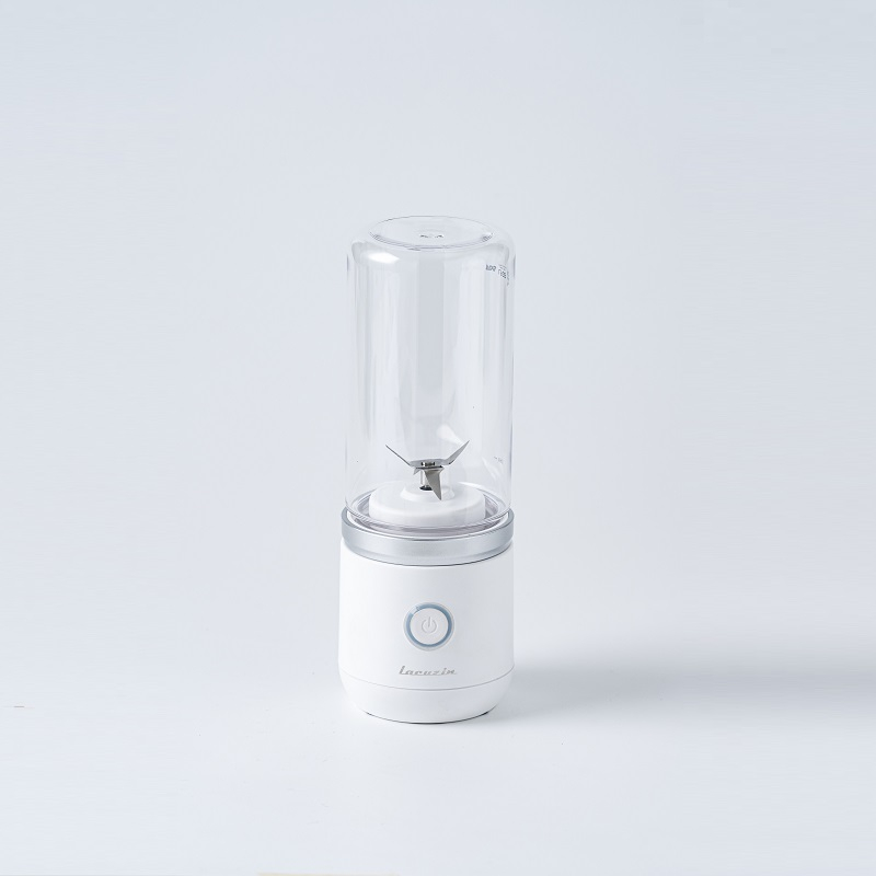 【Lacuzin】USB充電式隨行杯果汁機 - 珍珠白 隨身果汁杯 迷你榨汁杯 家用小型榨汁機 電動果汁機