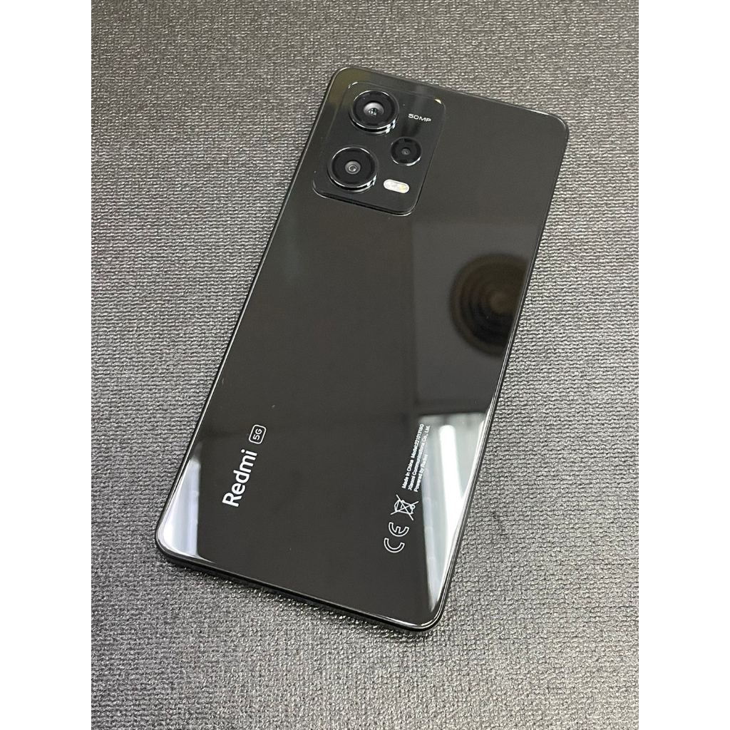 【有隻手機】小米的Redmi Note 12 Pro 5G 8G/256G 午夜黑(二手使用過的手機)