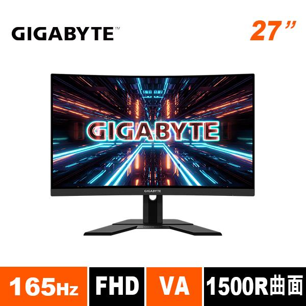 @電子街3C特賣會@全新 技嘉 G27FC A 27型 165Hz 1ms 曲面電競螢幕(1500R/VA/DP)