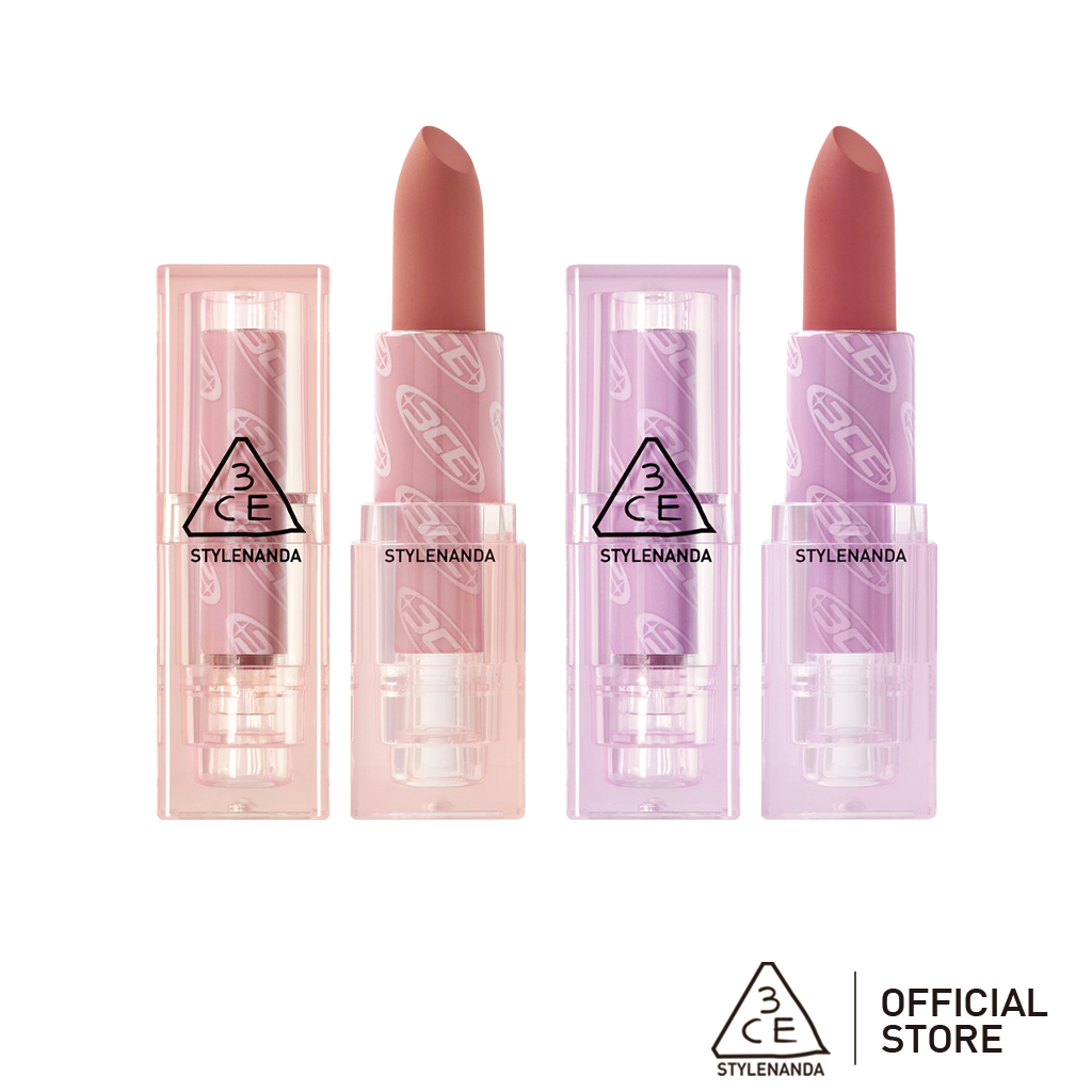 3CE 柔霧啞光口紅 Soft Matte Lipstick (Pure Pairing) 3.5g | 官方正品