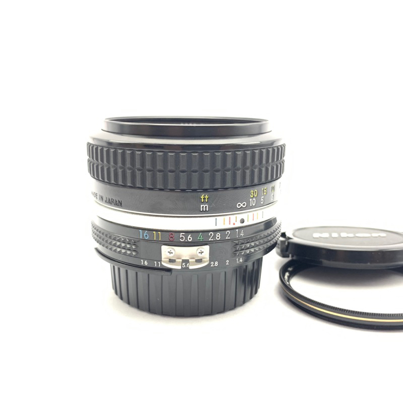 尼康 Nikon AI NIKKOR 50mm F1.4 大光圈 標準鏡頭 人像 支援 FM2/FE2  (三個月保固)