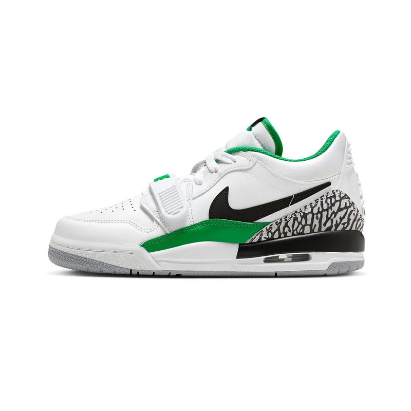 AIR JORDAN LEGACY 312 Celtic GS 白綠 爆裂紋 女鞋 大童 FN3407-101