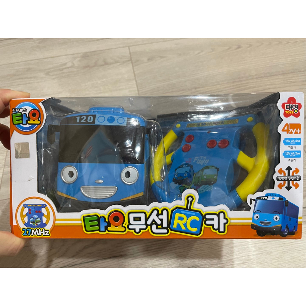 韓國境內版 TAYO小巴士RC 無線 遙控車玩具