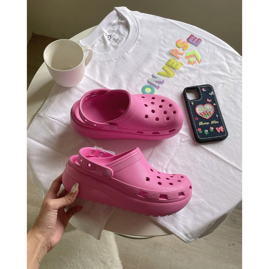 *米菲美國* Crocs Classic Cutie Clog 小泡芙洞洞鞋 童版【207708】