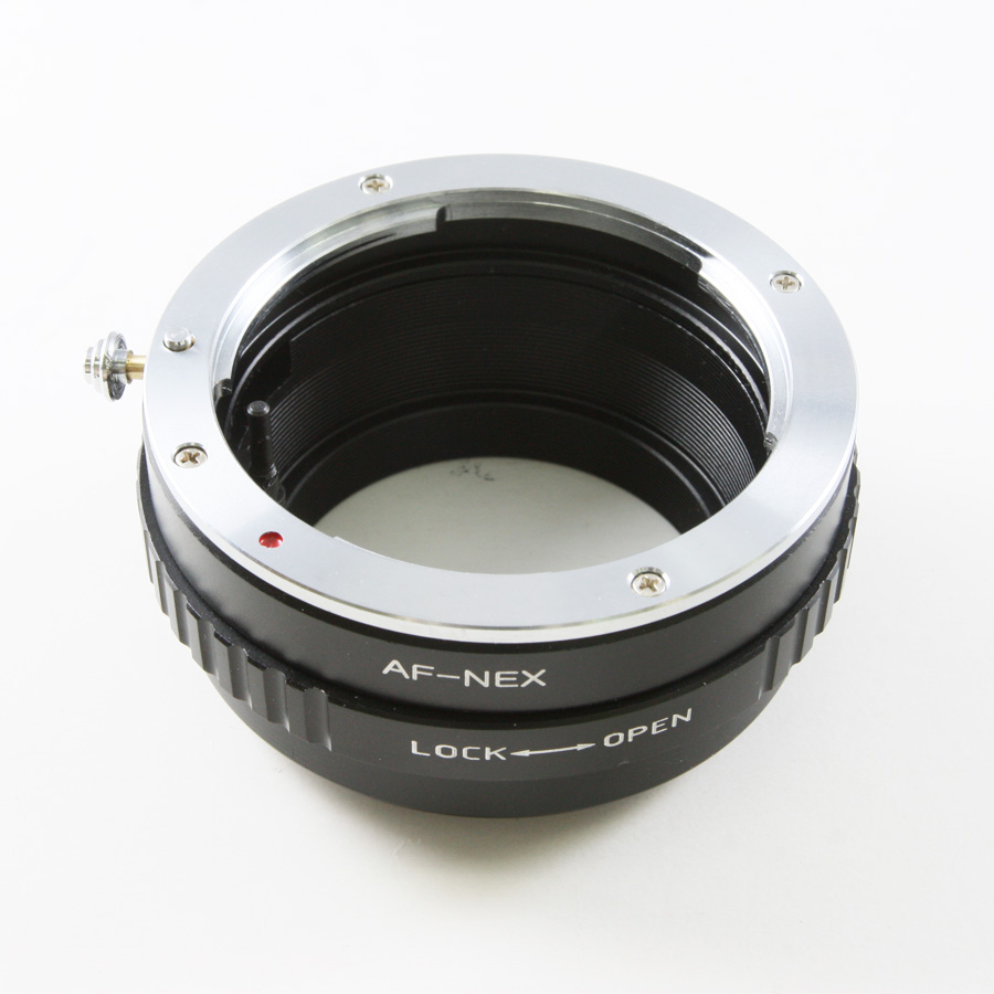 精準可調光圈 Sony AF Minolta MA A-MOUNT Alpha鏡頭轉NEX E卡口相機身轉接環A7 A1
