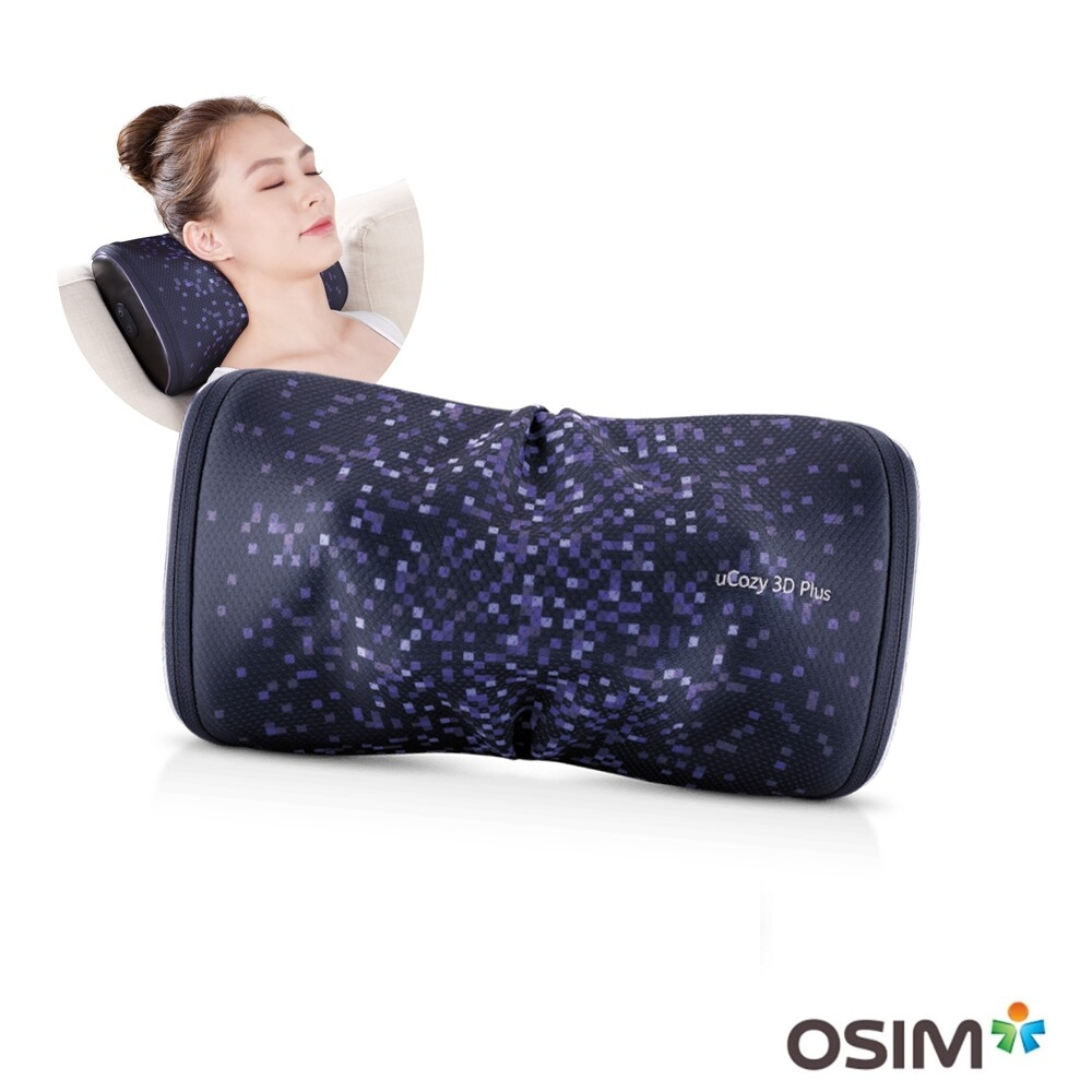 OSIM 無線3D巧摩枕-紫色 OS-2222 (按摩枕/肩頸按摩)