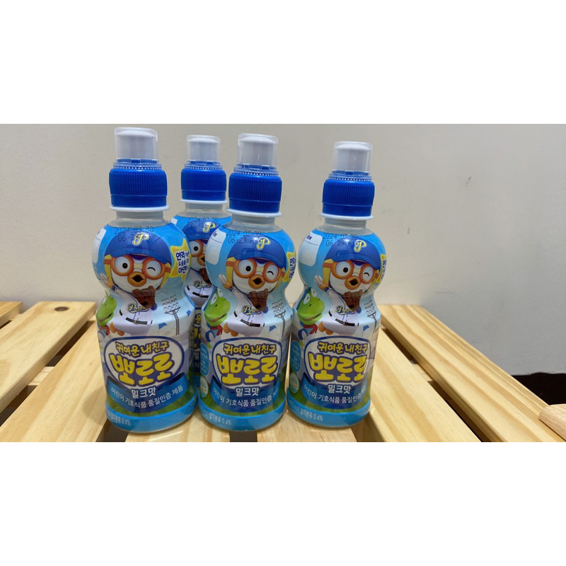 全新現貨速出/最便宜🔜 Paldo 八道 pororo 乳酸飲料 235ml 牛奶口味