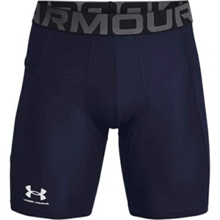 UA HeatGear® Armour 強力伸縮型 緊身褲 深藍色 海軍藍 Under Armour 日本
