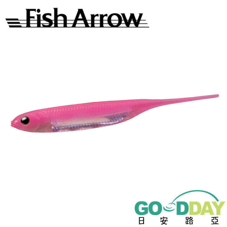 &gt;日安路亞&lt; Fish Arrow Flash-J 3″/ 4″ SW 針尾軟魚、老鼠尾 夜光軟虫 太刀