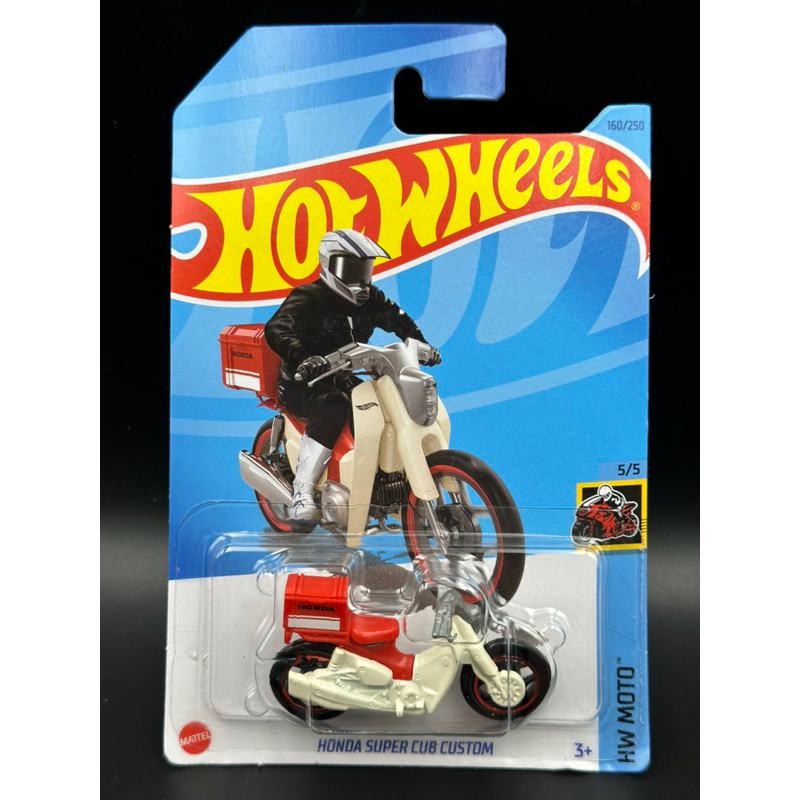 78車庫｜1/64 Hot Wheels 風火輪｜Honda Super CUB Custom 本田 摩托車 機車