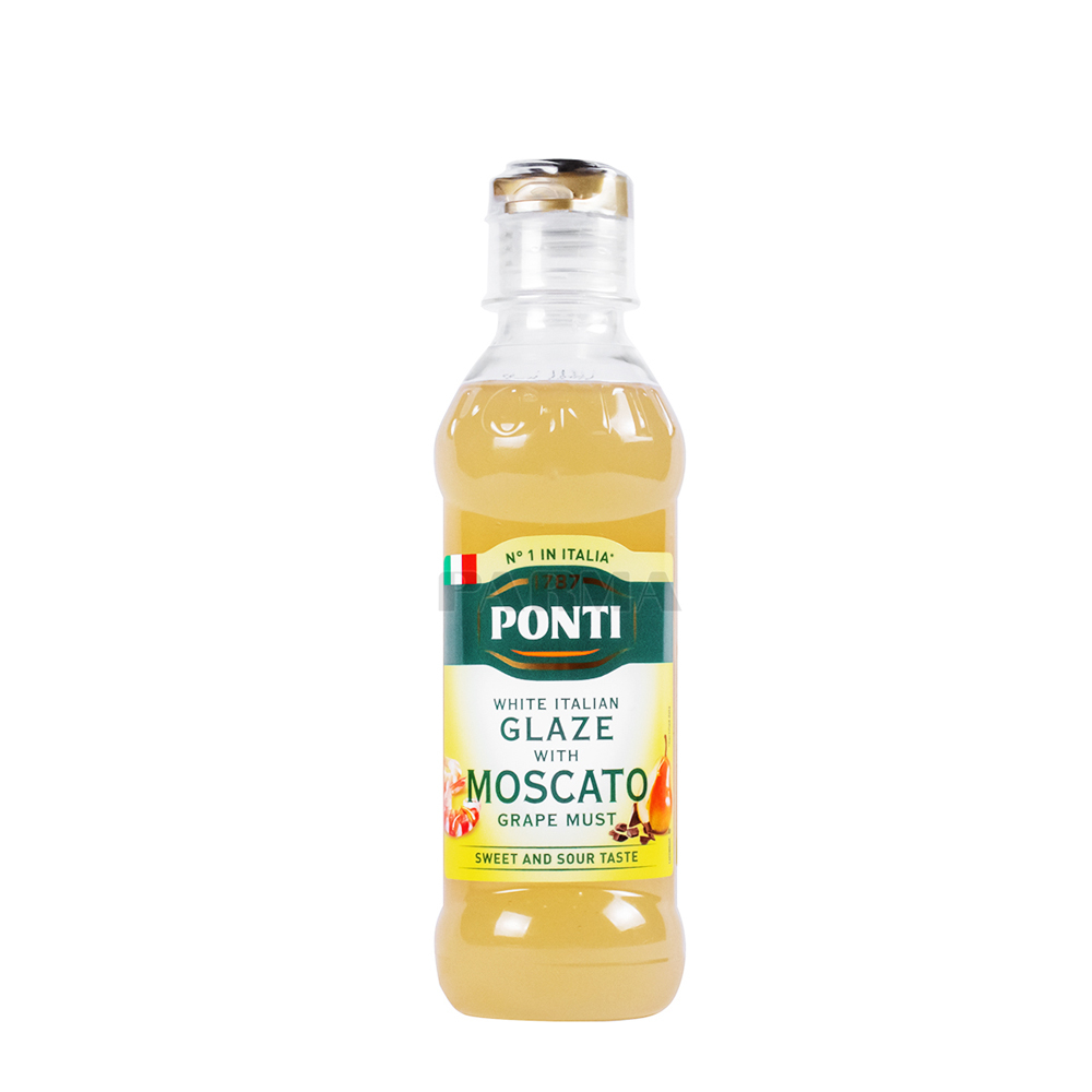 【PONTI】義大利 白巴薩米可醋膏 235g(效期20241031)【玩饗食庫】巴沙米克醋 料理醋 巴薩米可醋 沙拉醋