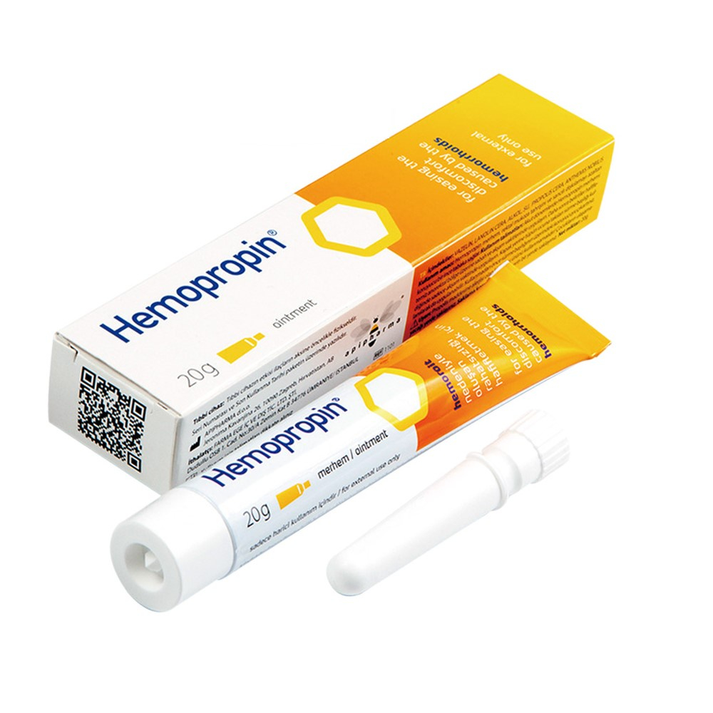 艾貝瑪 Hemopropin 好治平痔瘡保護軟膏 20g/條 歐洲原裝進口