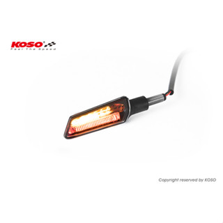 【KOSO】GW-03 序列式雙功能 LED 燈 (後方向燈 & 後燈) 透明殼 (雙入)