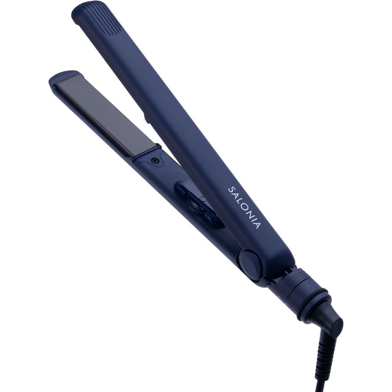 藍色現貨-SALONIA SL-004SNV負離子 直髮 捲髮 造型 夾 230℃ 24mm款