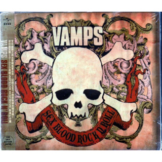 【印刷品微破,廉售】VAMPS // SEX BLOOD ROCK N’ ROLL精選輯 ~ CD+DV-環球2011