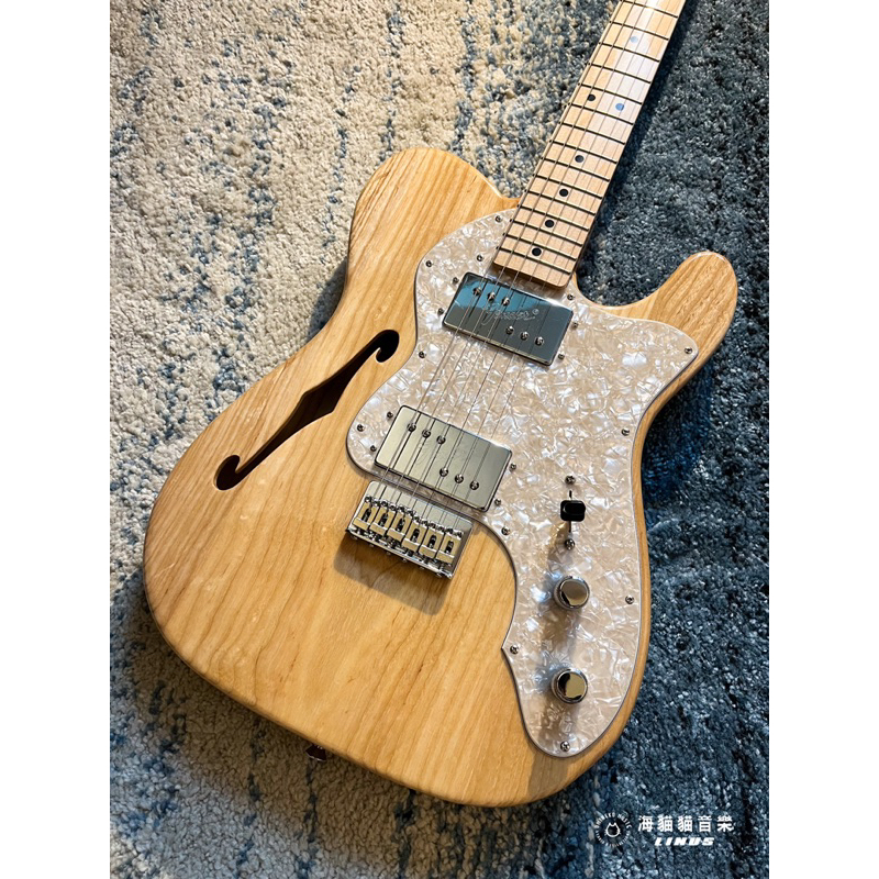 《超值全新》Fender Japan Traditional '70s Telecaster Thinline 電吉他