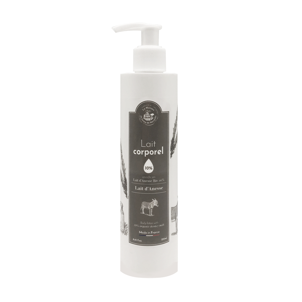 法國馬賽皂之家10%頂級驢奶身體乳液250ml [極潤極白保濕效果No.1] 香氛乳液 潤膚 護膚乳