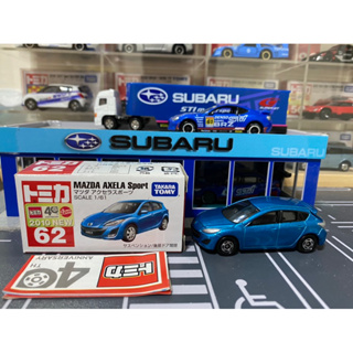 TOMICA NO.62-8 MAZDA AXELA SPORT 馬3 絕版新車貼