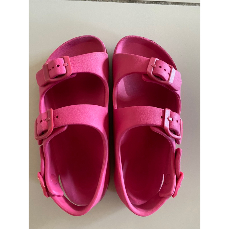 二手-女童粉紅色涼鞋