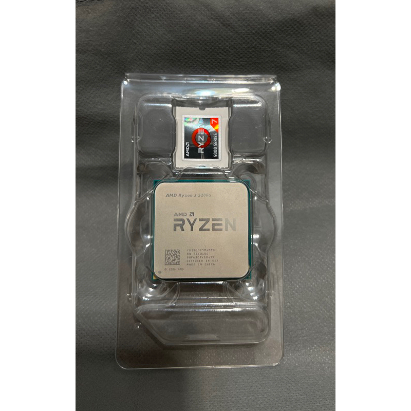 [二手] AMD Ryzen 2200G CPU 處理器