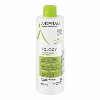 A-Derma 艾芙美 新葉三效卸妝乳(400ml) 卸粧乳 卸妝 卸粧 潔淨 修護 保濕【小三美日】DS014742