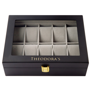 【THEODORA'S】品牌手錶收納盒(10只入)-黑【希奧朵拉】