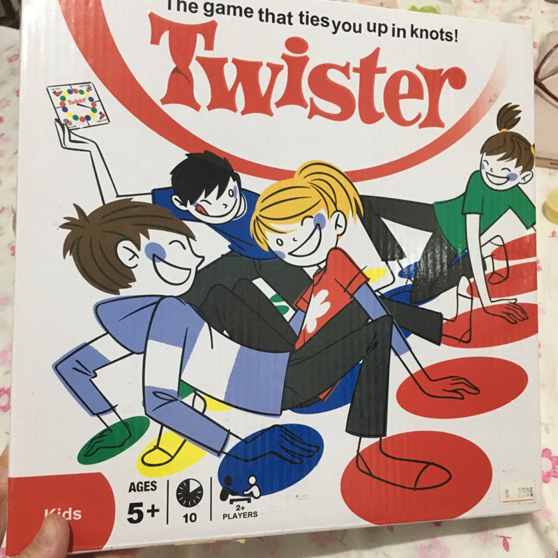 【二手-玩具】互動遊戲 Twister Game 扭扭樂_手忙腳亂、手腳並用、身體平衡 親子互動
