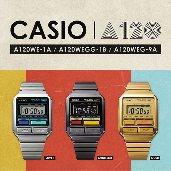 卡西歐 CASIO / A120 / VINTAGE系列 (附錶盒) [ 官方直營 ]