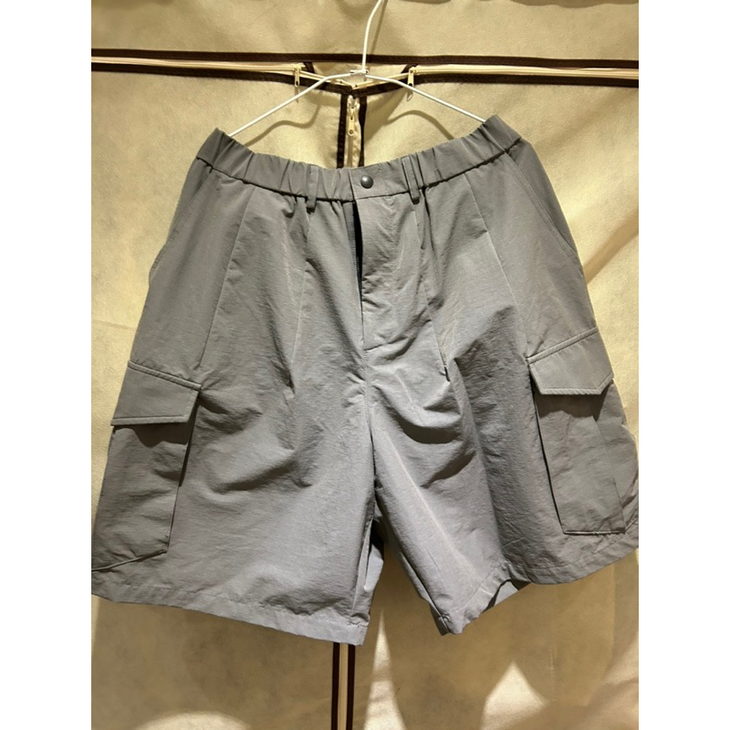 JKS Agility Teflon cargo shorts 防潑水 斜口袋短褲（富） 灰色L號 工裝 短褲 寬鬆