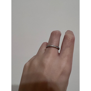 Pandora 純銀滿鑽戒指