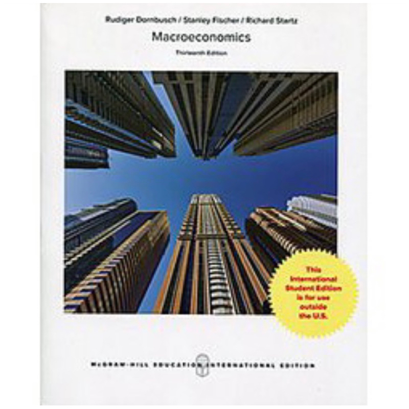 Macroeconomics 13/e /Rudi Dornbusch/PDF 電子檔 總經