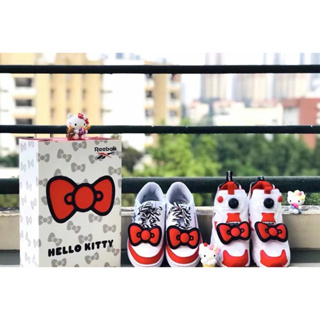 [Danny] Reebok Insta Pump Fury 運動 女鞋 HelloKitty 聯名 充氣 凱蒂貓 白