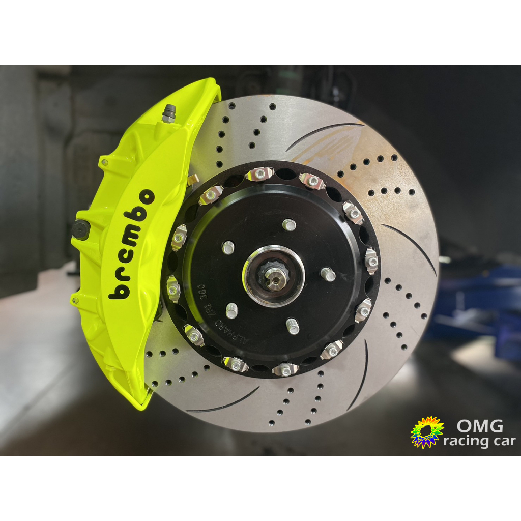 +歐買尬輪胎館+全新正義大利Brembo 大六活塞 ZR1 380mm/400mm 全浮動碟盤 各款車型 歡迎洽詢