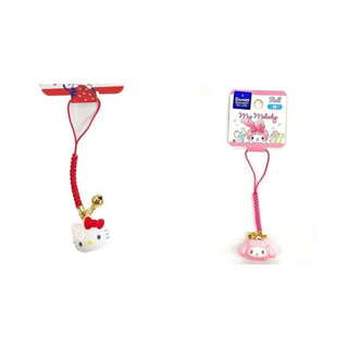 ♥小花花日本精品♥ Hello Kitty 美樂蒂 鈴鐺吊飾 手機吊飾 包包吊飾 錢包吊飾 鑰匙吊飾 ~ 8