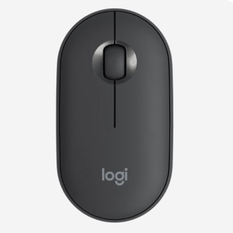 羅技無線滑鼠❁Logitech PEBBLE M350 （石墨灰）MR0075 / 全新未拆封✨