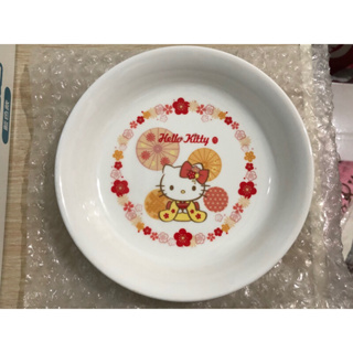 24H快速出貨🔥 hello kitty 盤子 餐盤 圓盤 甜點盤 陶瓷盤 hello kitty餐盤
