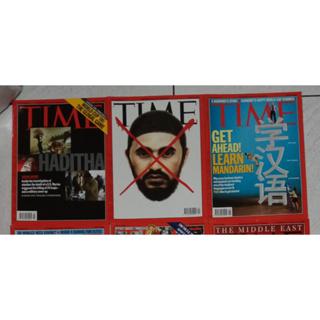 TIME magazine / 英文TIME雜誌 共9本