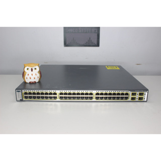 Cisco WS-C3750G-48TS-E 48-Port Gigabit Ethernet Switch