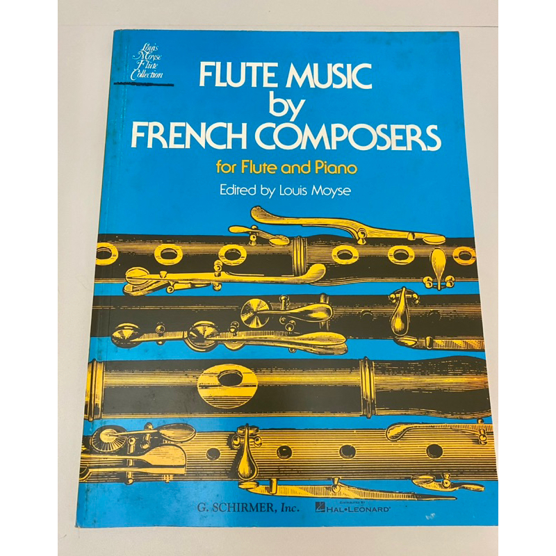 長笛譜Flute music by French Composers（二手）