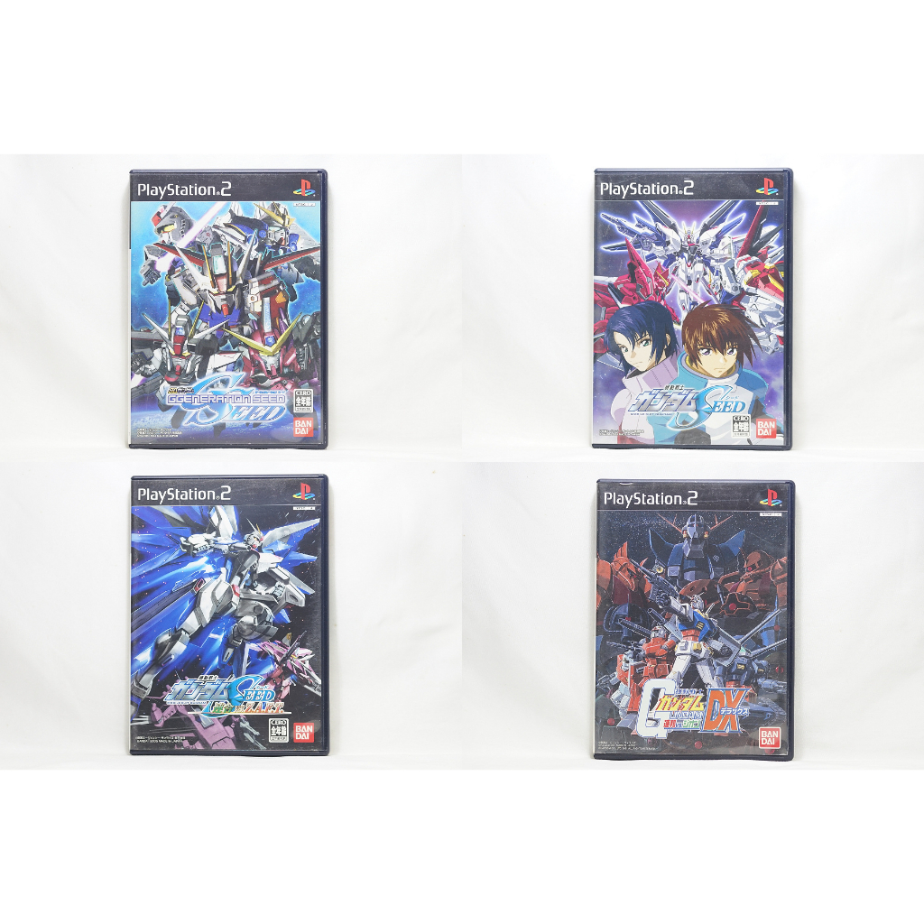 PS2 機動戰士高達SEED 機動戰士高達SEED 聯合vs扎夫特 SD鋼彈G世代 機動戰士鋼彈 連邦大戰吉翁DX