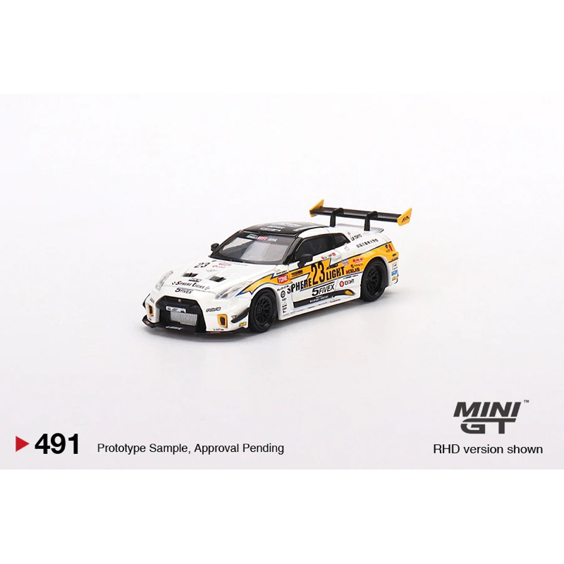 MINI GT 1/64 Nissan gtr LB-Silhouette WORKS GT 35GT-RR 491