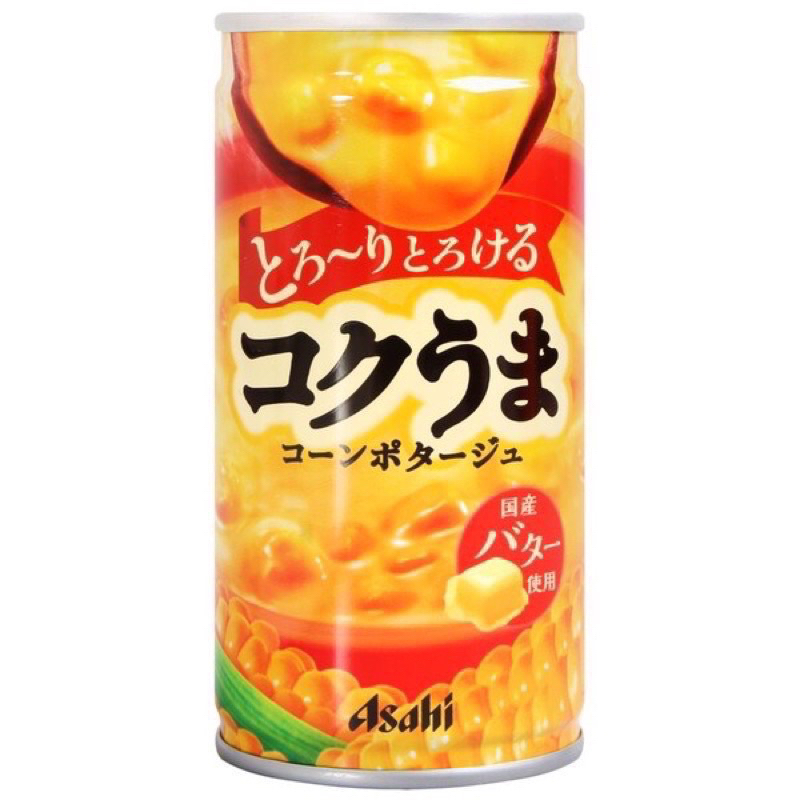 「現貨 即期品出清」日本進口 ASAHI特濃玉米濃湯（185g）