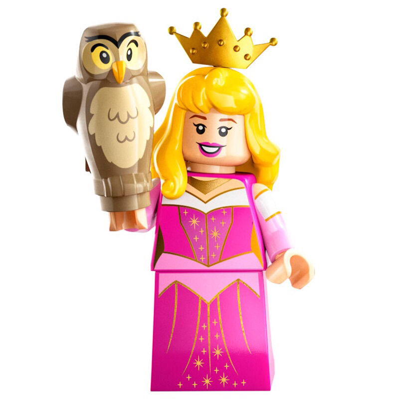 【豆豆Toy】LEGO 71038.樂高迪士尼人偶3.睡美人-公主歐羅拉+貓頭鷹🦉.全新現貨