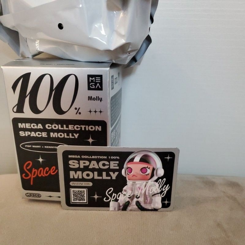 現貨 MOLLY MEGA珍藏 100% 系列 泡泡瑪特 popmart 茉莉 SPACE 盲盒 公仔 正品   大久保