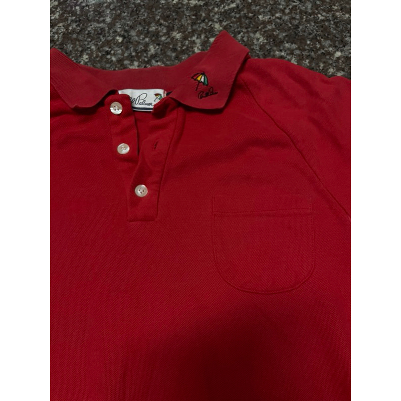 紅色雨傘牌Arnold Palmer  POLO衫