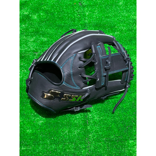 棒球世界全新SSK硬式棒壘球手套內野手DWG3423F黑色特價工字